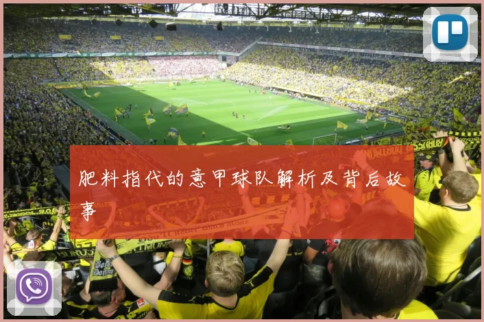 肥料指代的意甲球队解析及背后故事